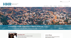 Desktop Screenshot of hhrjournal.org